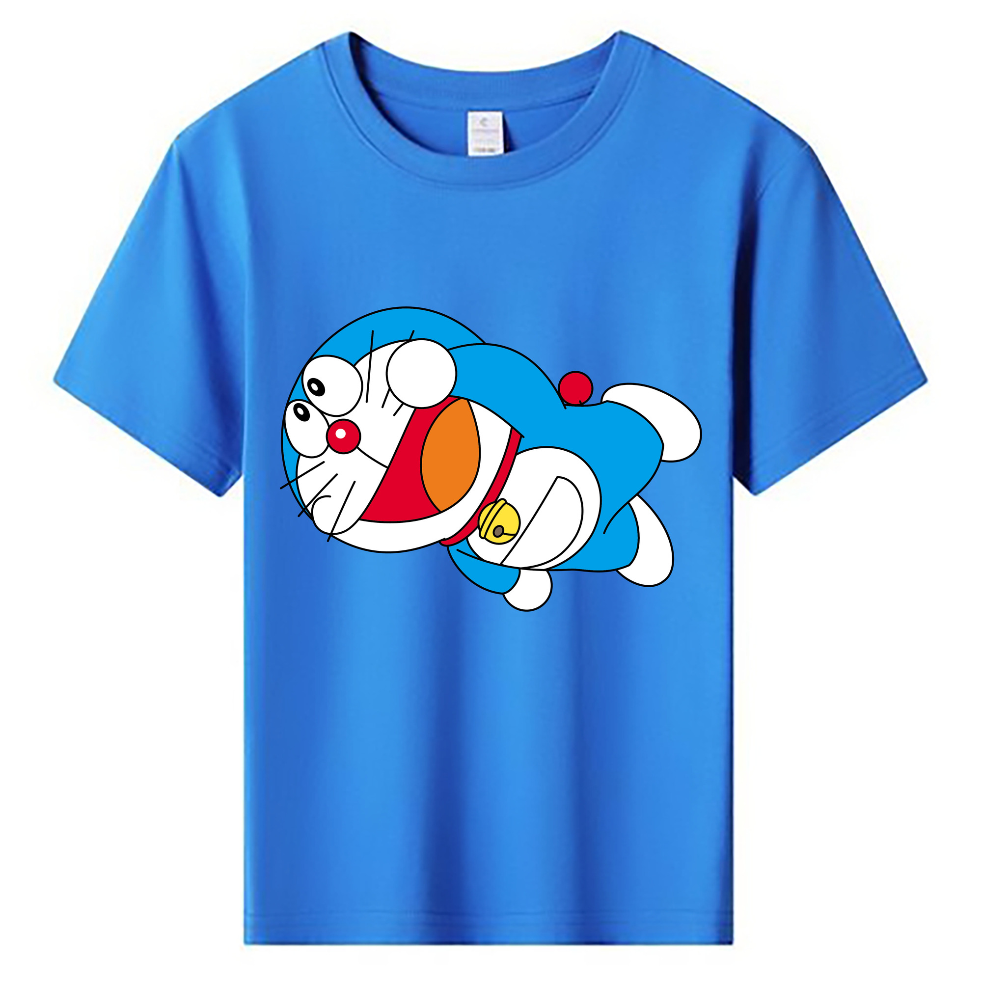 （画像用） ドラえもん Doraemon 綿100％キッズTシャツ（フロントプリント）
